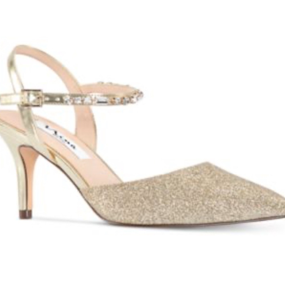 Nina Tonya Evening Pumps-2.5" heel-Size 10‎